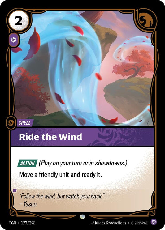 Image for Ride The Wind (173/298) - Riftbound: League of Legends Trading Card Game