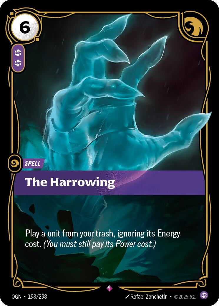 Image for The Harrowing (198/298) - Riftbound: League of Legends Trading Card Game