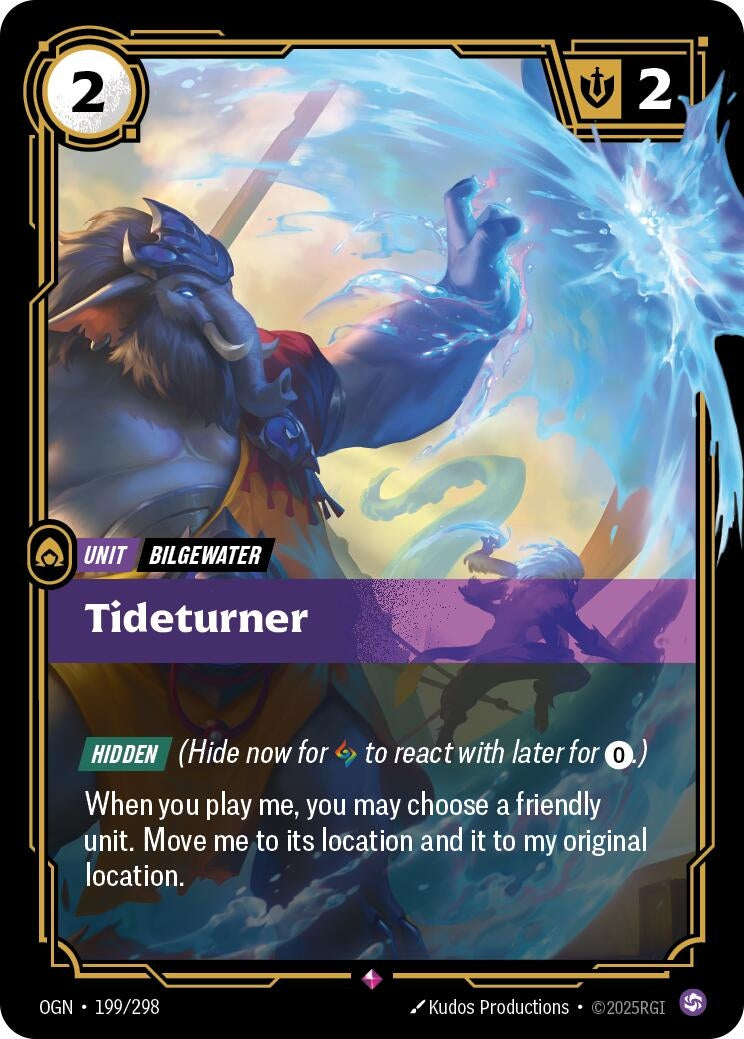 Image for Tideturner (199/298) - Riftbound: League of Legends Trading Card Game
