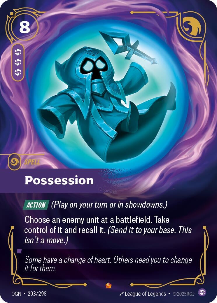 Image for Possession (203/298) - Riftbound: League of Legends Trading Card Game