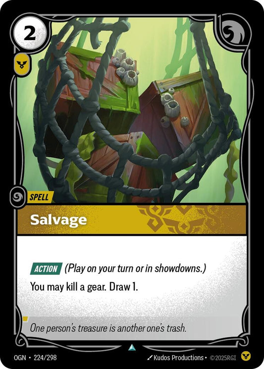 Image for Salvage (224/298) - Riftbound: League of Legends Trading Card Game