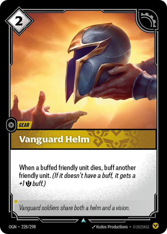 Image for Vanguard Helm (228/298) - Riftbound: League of Legends Trading Card Game