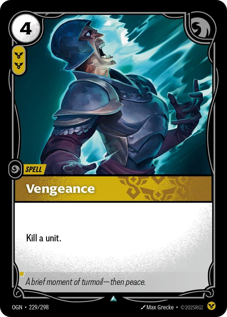 Image for Vengeance (229/298) - Riftbound: League of Legends Trading Card Game