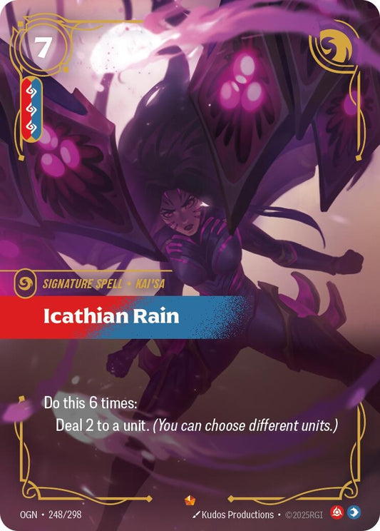 Image for Icathian Rain (248/298) - Riftbound: League of Legends Trading Card Game