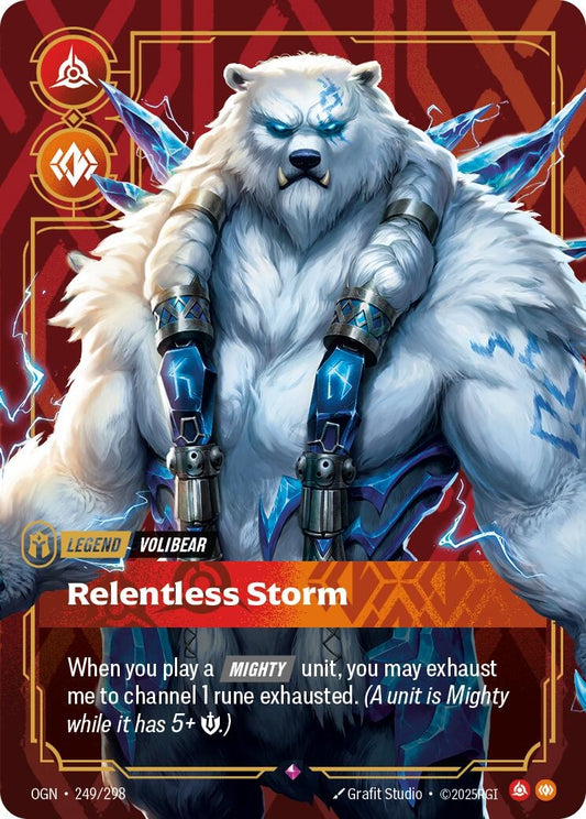 Image for Volibear - Relentless Storm (249/298) - Riftbound: League of Legends Trading Card Game