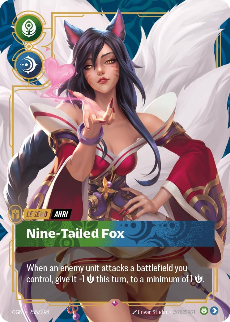 Image for Ahri - Nine-Tailed Fox (255/298) - Riftbound: League of Legends Trading Card Game