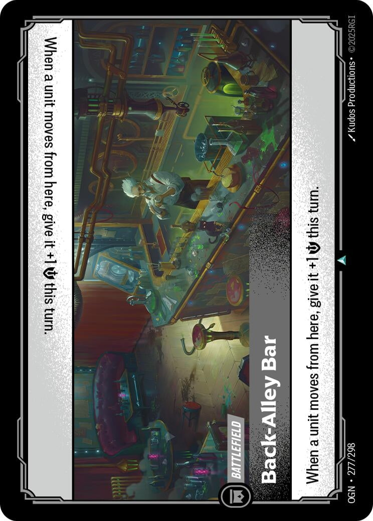 Image for Back-Alley Bar (277/298) - Riftbound: League of Legends Trading Card Game