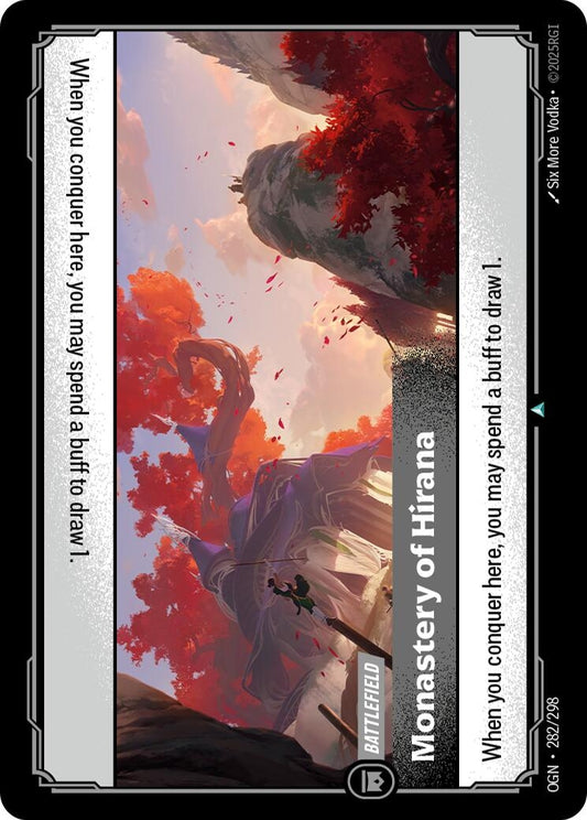 Image for Monastery of Hirana (282/298) - Riftbound: League of Legends Trading Card Game