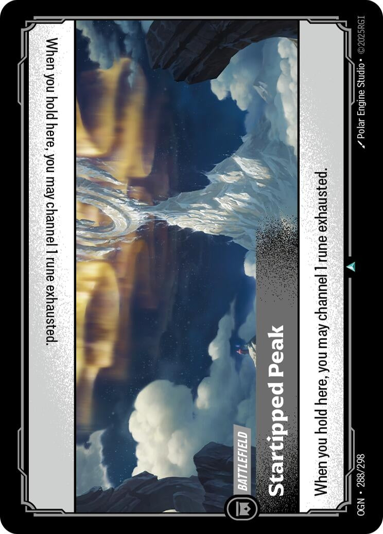 Image for Startipped Peak (288/298) - Riftbound: League of Legends Trading Card Game