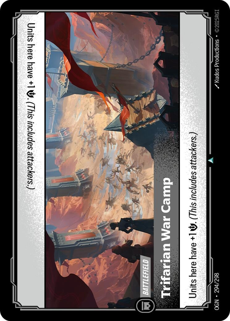 Image for Trifarian War Camp (294/298) - Riftbound: League of Legends Trading Card Game