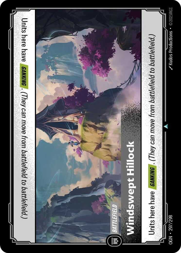 Image for Windswept Hillock (297/298) - Riftbound: League of Legends Trading Card Game