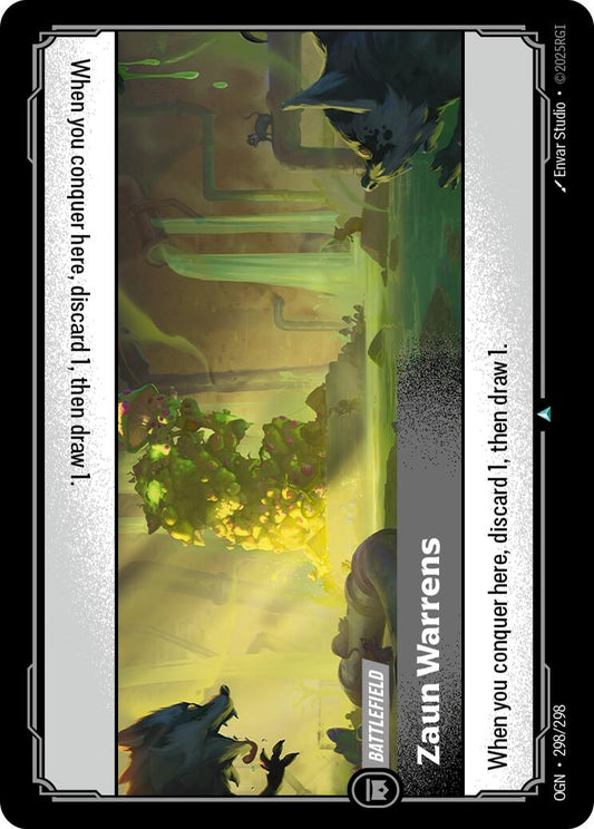 Image for Zaun Warrens (298/298) - Riftbound: League of Legends Trading Card Game