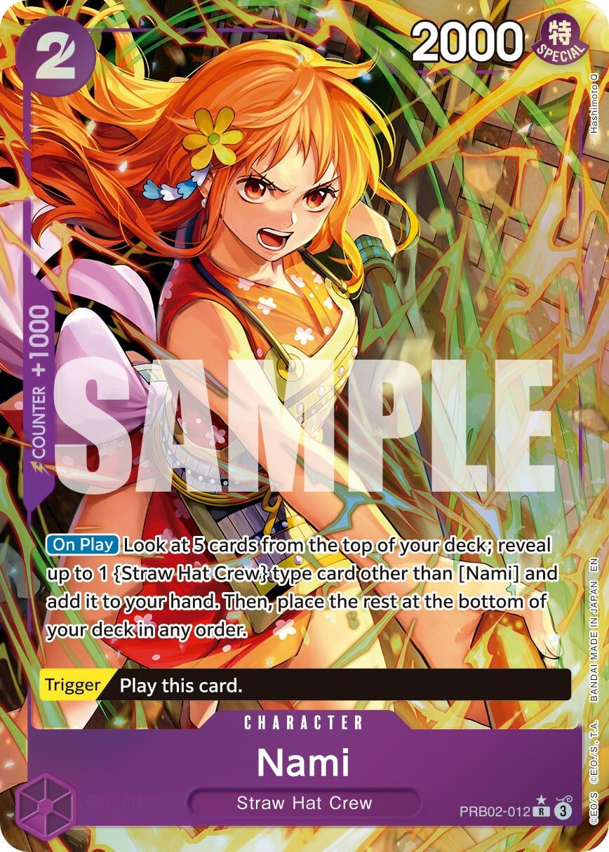 Image for Nami (Alternate Art) (PRB02-012) - One Piece Card Game