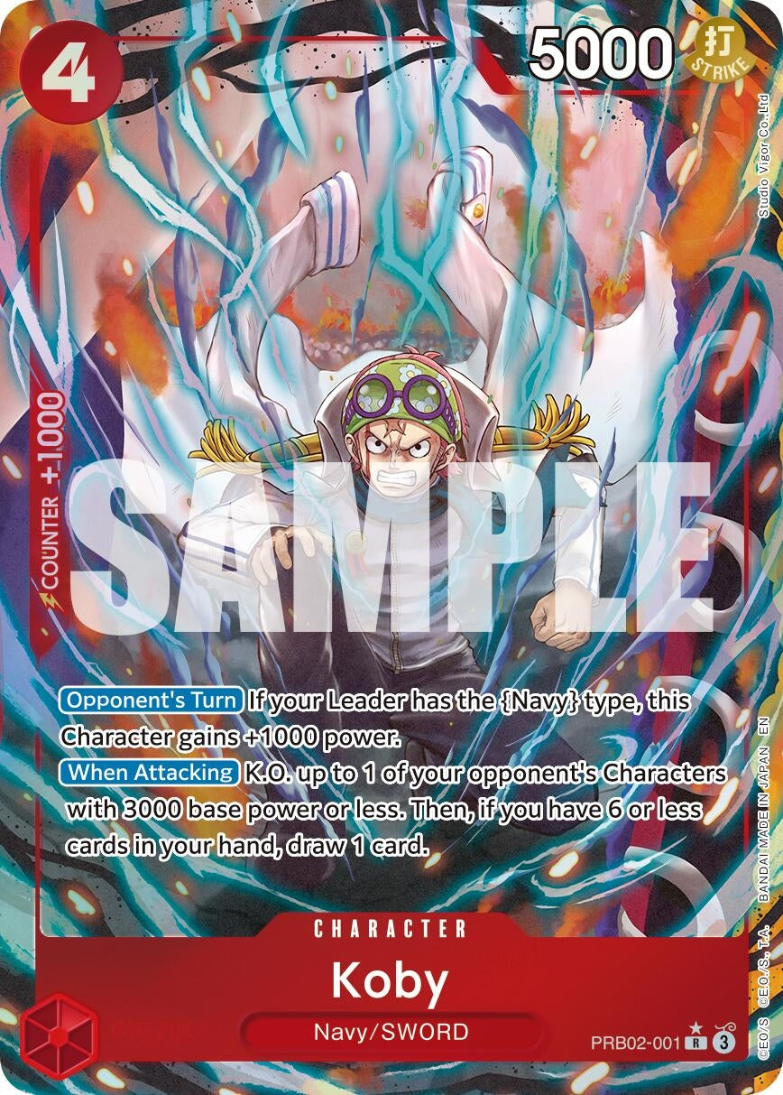Image for Koby (Alternate Art) (PRB02-001) - One Piece Card Game