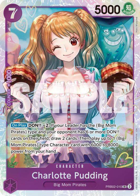 Image for Charlotte Pudding - PRB02-010 (PRB02-010) - One Piece Card Game