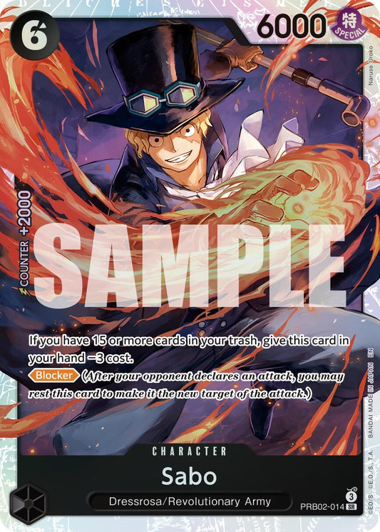 Image for Sabo - PRB02-014 (PRB02-014) - One Piece Card Game