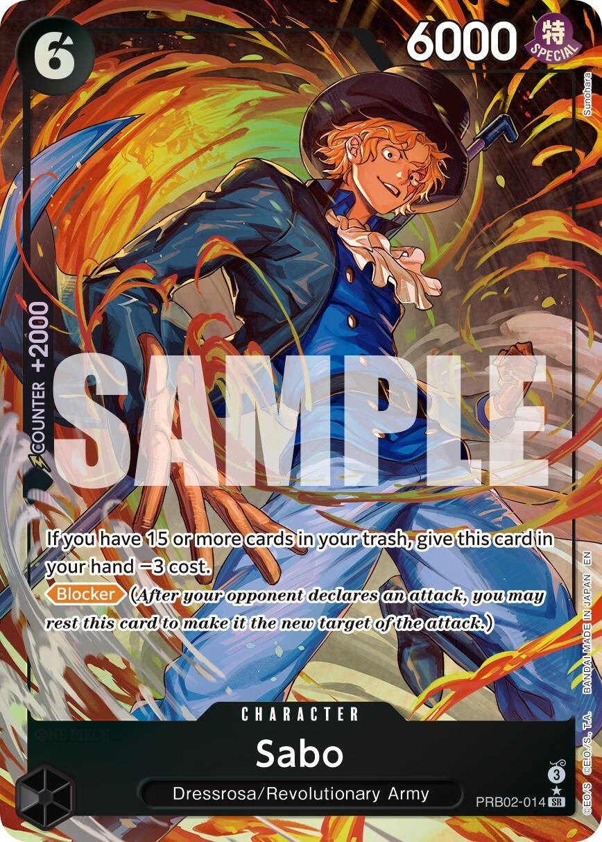 Image for Sabo - PRB02-014 (Alternate Art) (PRB02-014) - One Piece Card Game