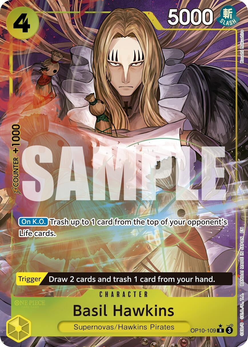Image for Basil Hawkins - OP10-109 (Alternate Art) (OP10-109) - One Piece Card Game