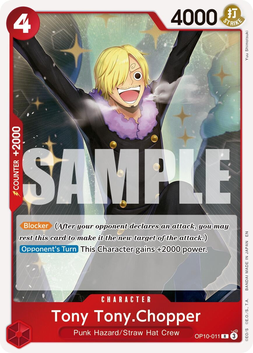 Image for Tony Tony.Chopper (Reprint) (OP10-011) - One Piece Card Game