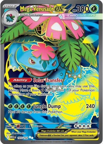 Image for Mega Venusaur ex (155/132) - Pokemon