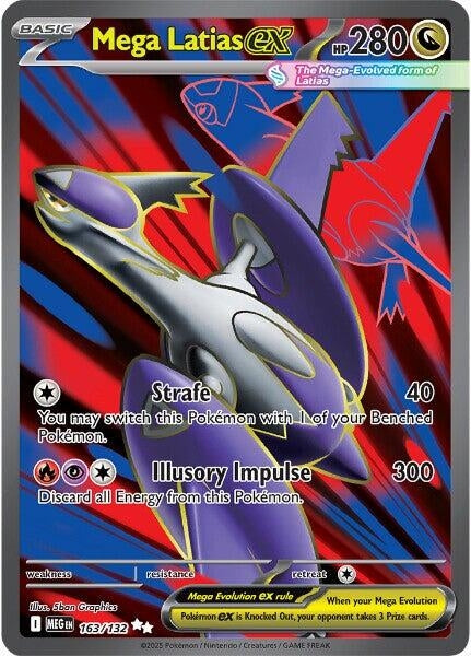 Image for Mega Latias ex (163/132) (MEG) - Pokemon