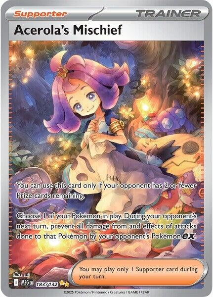 Image for Acerola's Mischief (183/132) - Pokemon