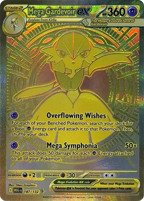 Image for Mega Gardevoir ex (187/132) - Pokemon