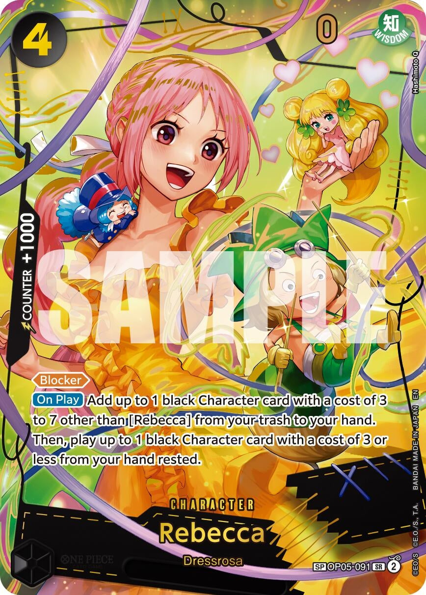 Image for Rebecca (SP) (OP05-091) - One Piece Card Game