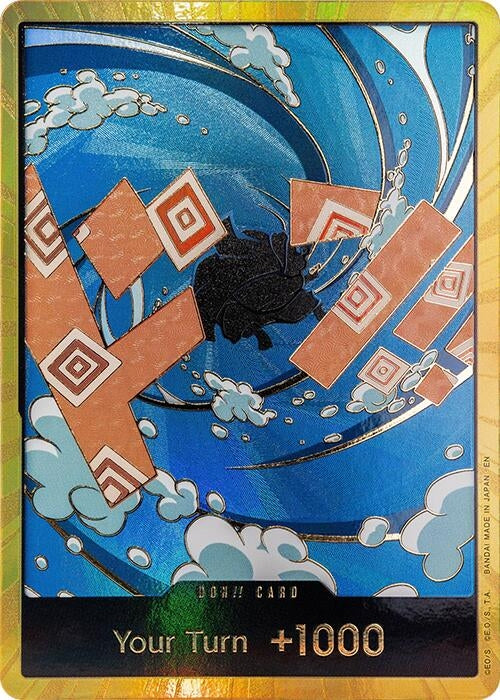 Image for DON!! Card (Jinbe) (Gold) (PRB-02) - One Piece Card Game