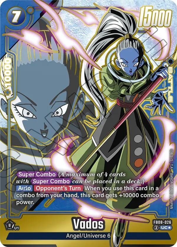 Image for Vados (Alternate Art) (FB08-026) - Dragon Ball Super: Fusion World