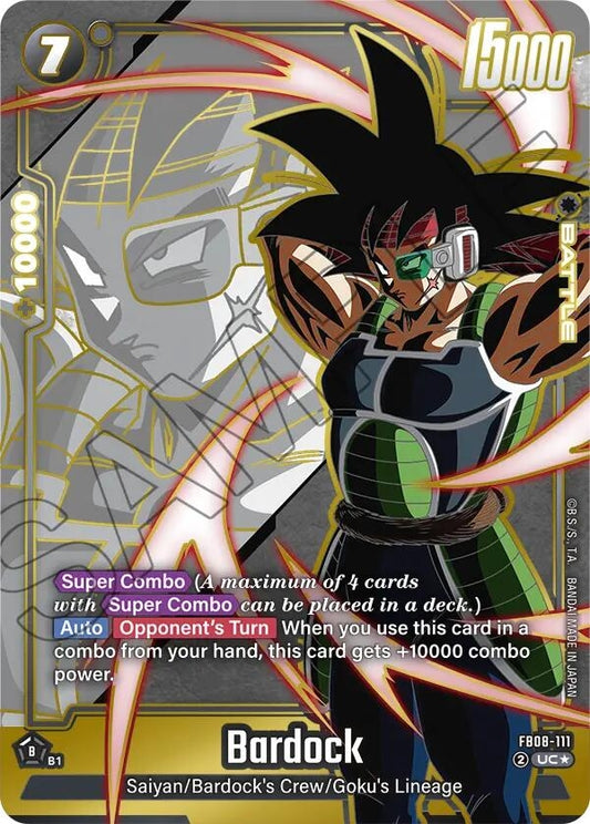 Image for Bardock - FB08-111 (Alternate Art) (FB08-111) - Dragon Ball Super: Fusion World