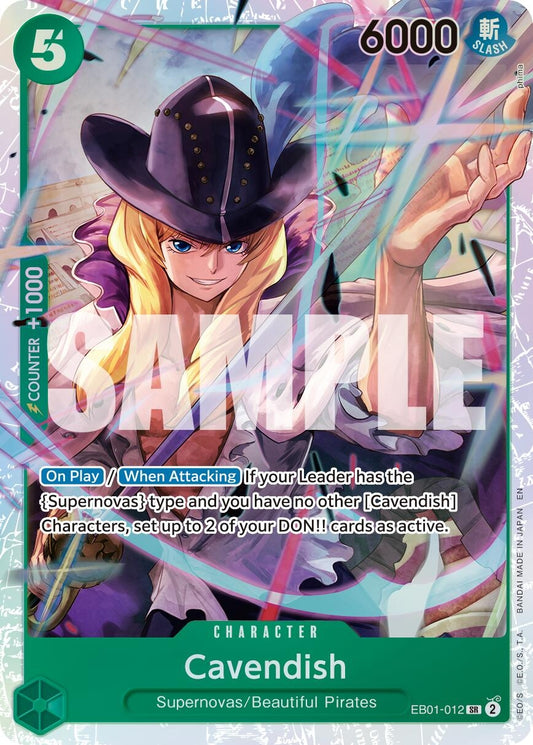 Image for Cavendish - EB01-012 (Reprint) (EB01-012) - One Piece Card Game