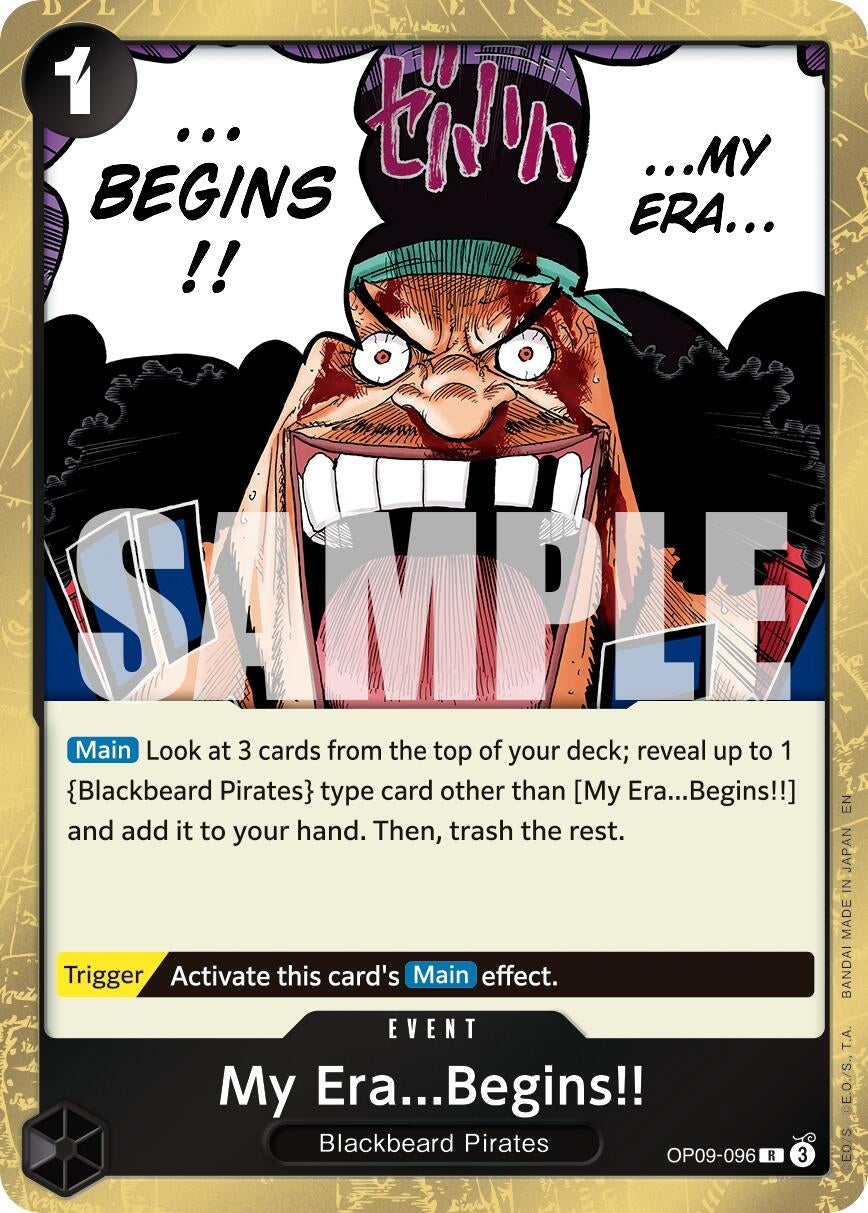 Image for My Era...Begins!! (Reprint) (OP09-096) - One Piece Card Game