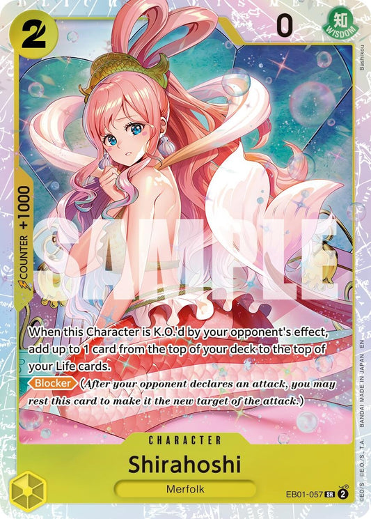 Image for Shirahoshi (Reprint) (EB01-057) - One Piece Card Game