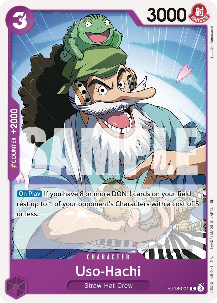 Image for Uso-Hachi (Reprint) (ST18-001) - One Piece Card Game
