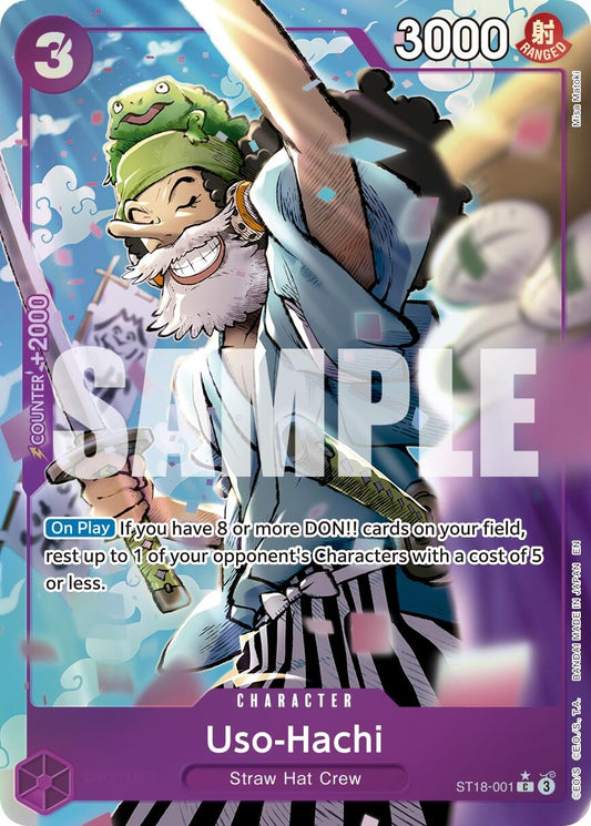 Image for Uso-Hachi (Alternate Art) (ST18-001) - One Piece Card Game