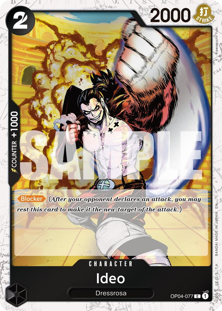 Image for Ideo (Pirate Foil) (OP04-077) - One Piece Card Game
