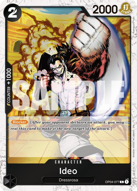 Image for Ideo (Pirate Foil) (OP04-077) - One Piece Card Game