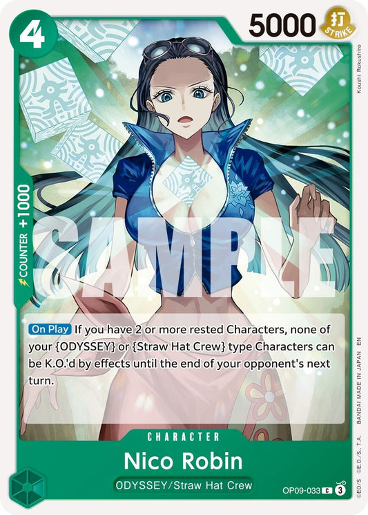 Image for Nico Robin - OP09-033 (Reprint) (OP09-033) - One Piece Card Game