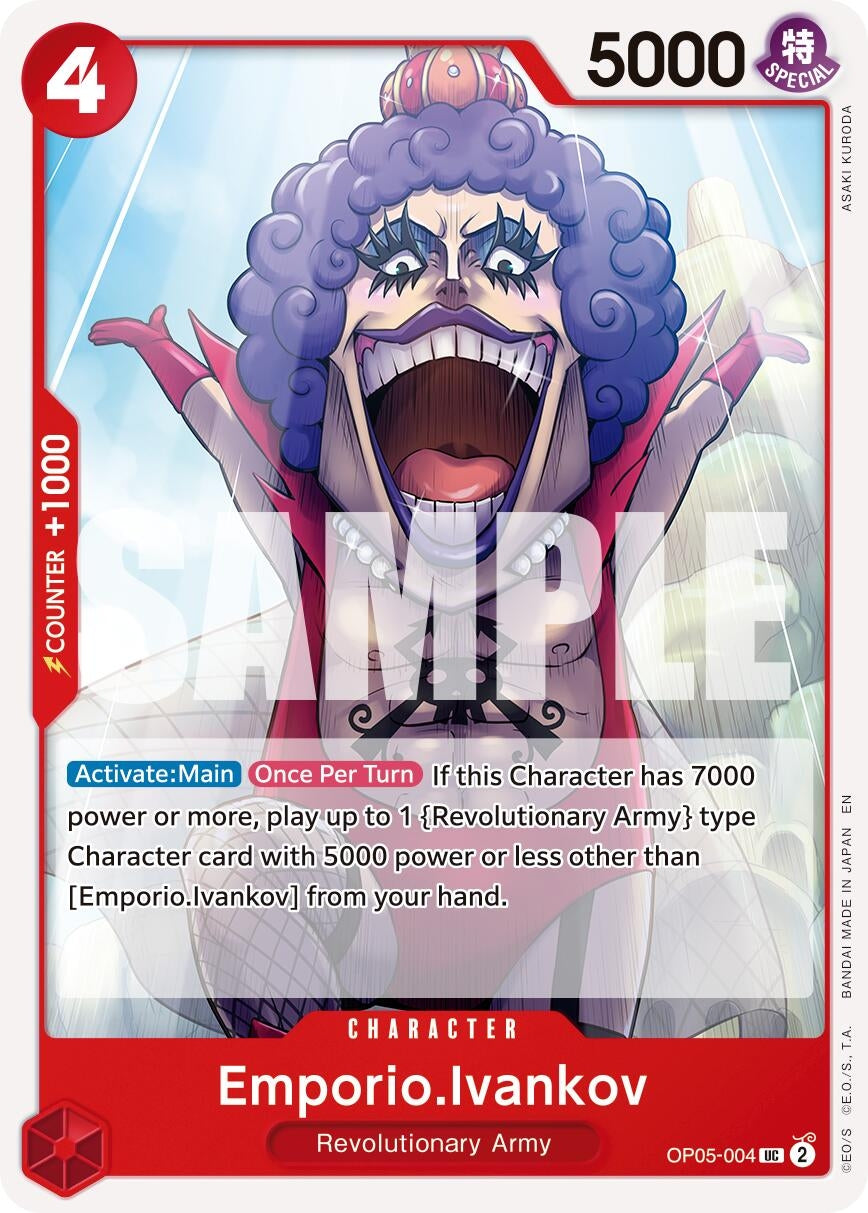 Image for Emporio.Ivankov (Reprint) (OP05-004) - One Piece Card Game