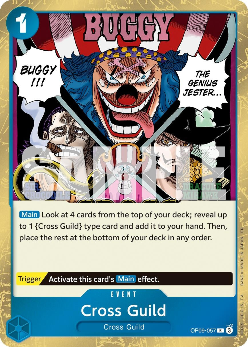 Image for Cross Guild (Reprint) (OP09-057) - One Piece Card Game