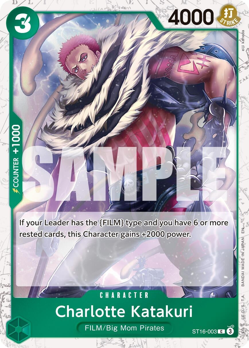 Image for Charlotte Katakuri (Pirate Foil) (ST16-003) - One Piece Card Game