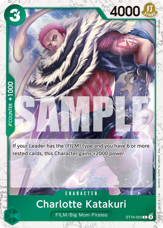 Image for Charlotte Katakuri (Pirate Foil) (ST16-003) - One Piece Card Game