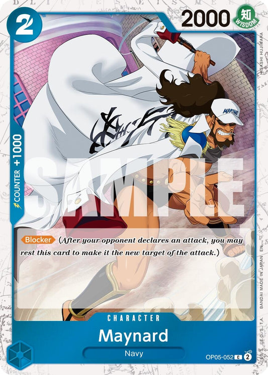 Image for Maynard (Pirate Foil) (OP05-052) - One Piece Card Game