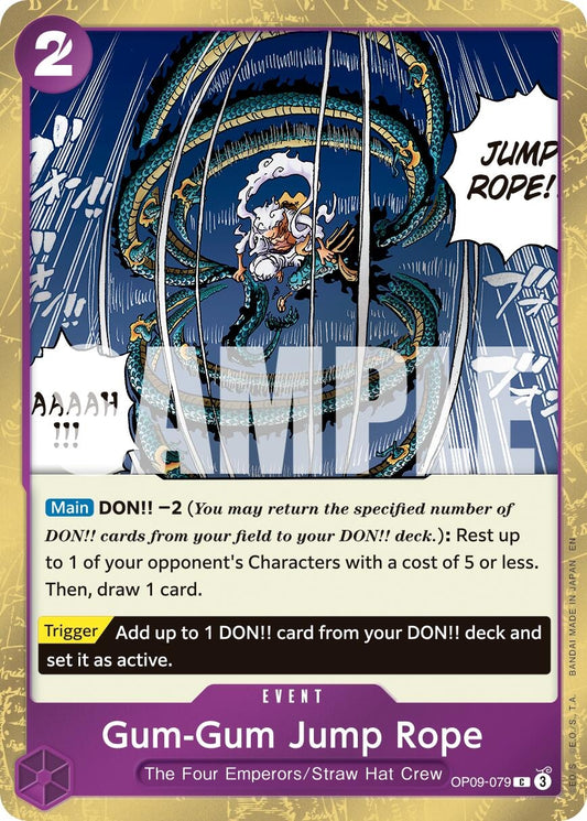 Image for Gum-Gum Jump Rope (Pirate Foil) (OP09-079) - One Piece Card Game