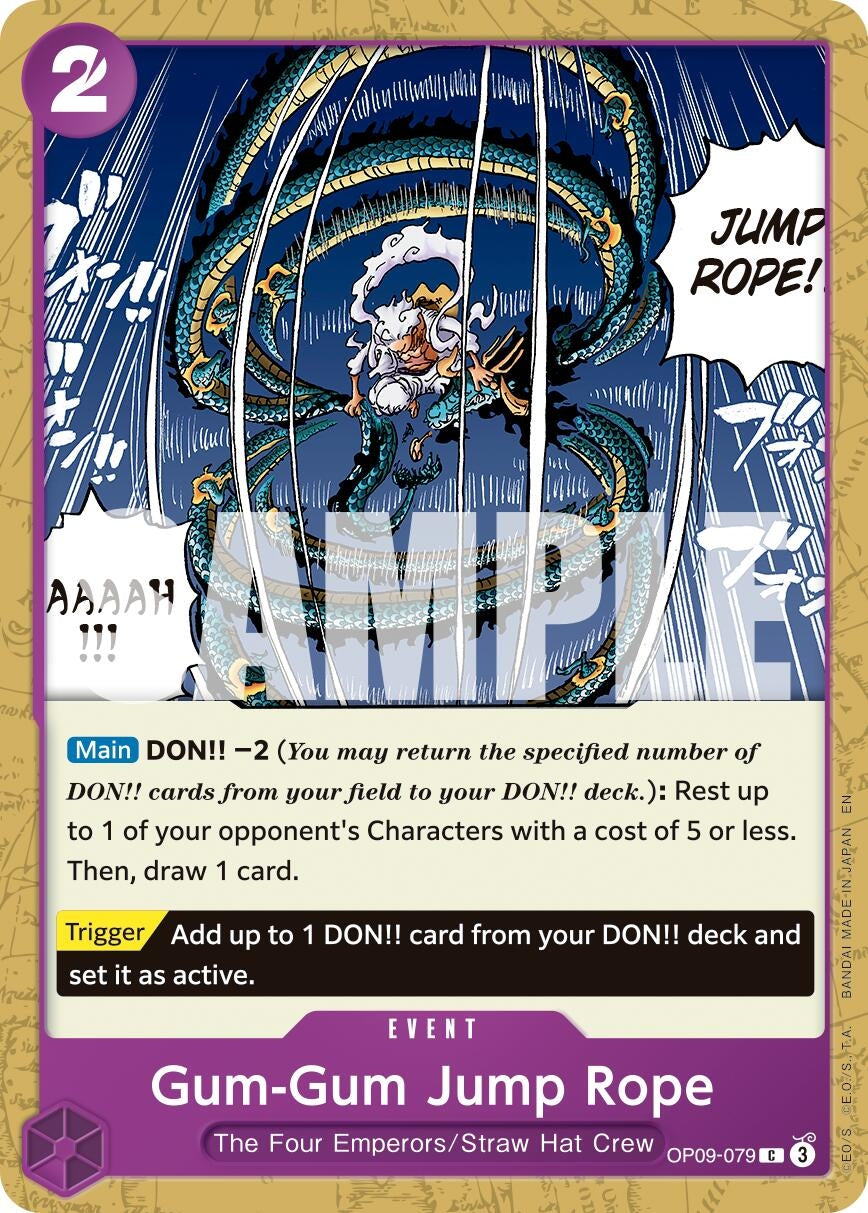 Image for Gum-Gum Jump Rope (Reprint) (OP09-079) - One Piece Card Game