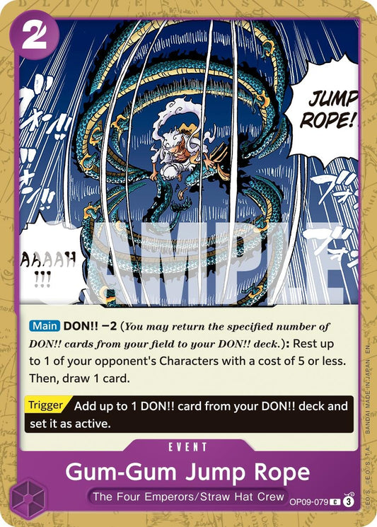 Image for Gum-Gum Jump Rope (Reprint) (OP09-079) - One Piece Card Game
