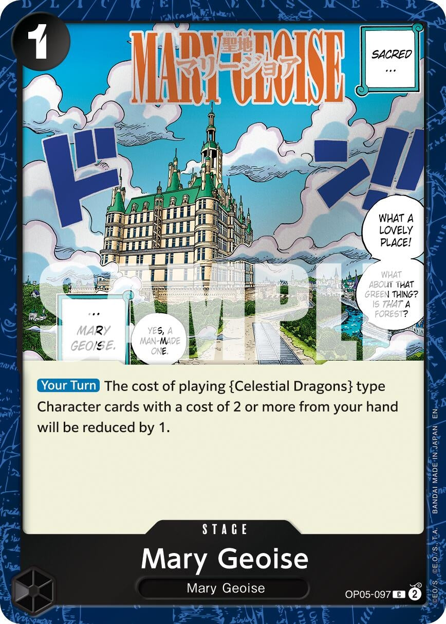 Image for Mary Geoise (Pirate Foil) (OP05-097) - One Piece Card Game