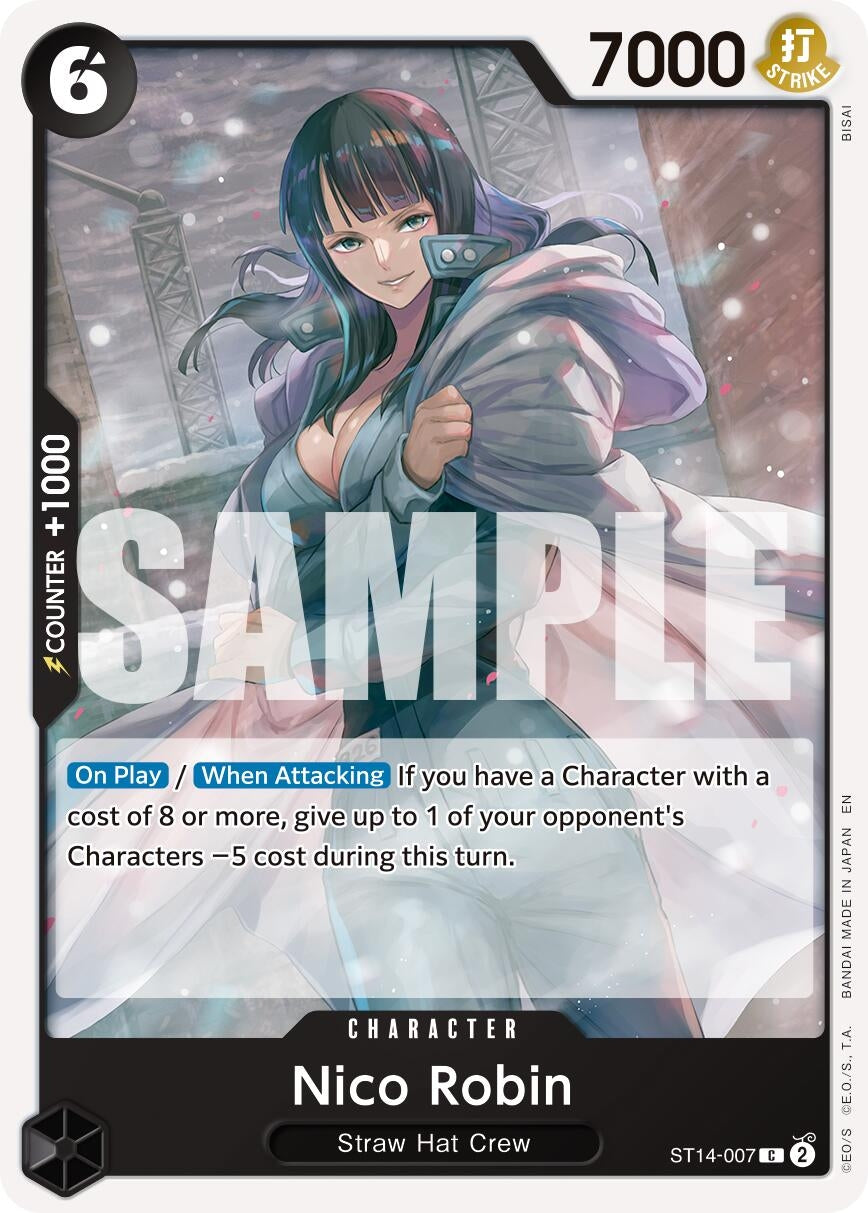 Image for Nico Robin - ST14-007 (Reprint) (ST14-007) - One Piece Card Game