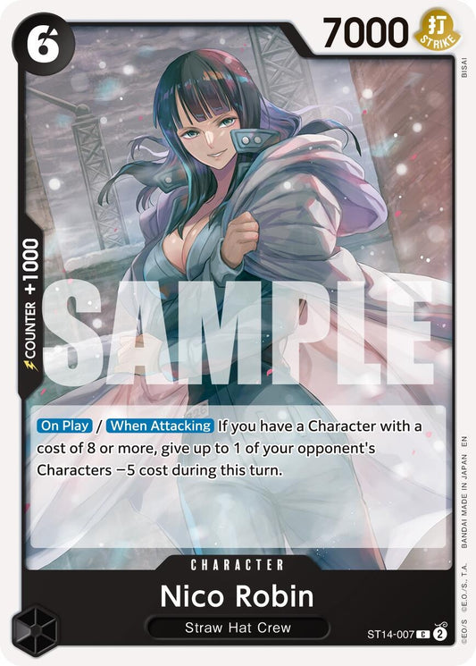 Image for Nico Robin - ST14-007 (Reprint) (ST14-007) - One Piece Card Game
